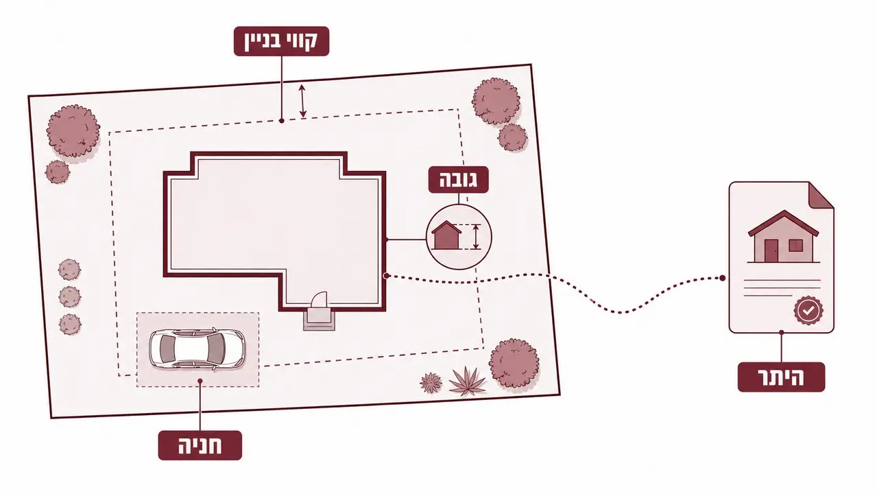 ‏איך עובד תהליך הוצאת היתר בניה: מדריך מלא