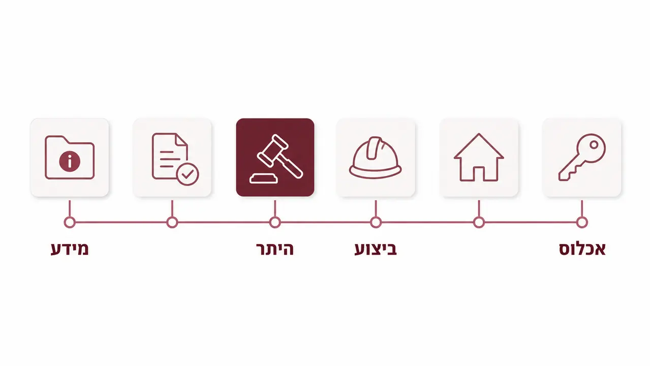 ‏המדריך המלא להוצאת אישורי בניה שלב אחר שלב