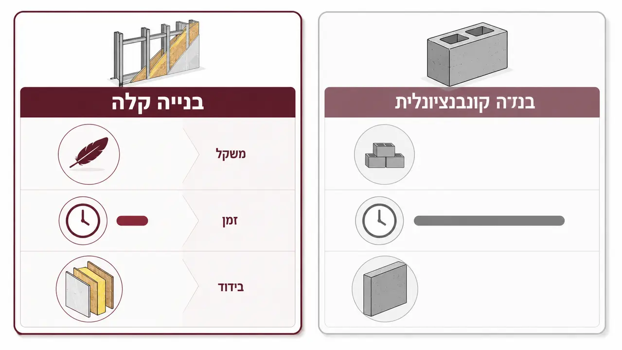 שתי השיטות מול אותה תוספת בדיוק