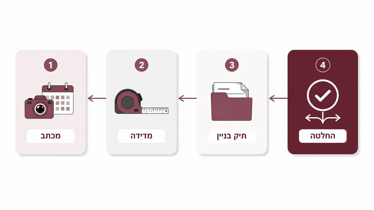 אם יש מכתב על השולחן שלכם