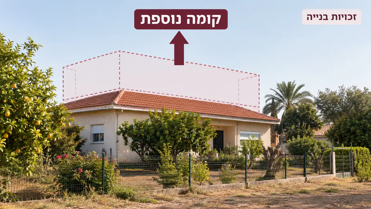 ‏תוספת קומה לבית פרטי: מדריך לתכנון אדריכלי ורישוי
