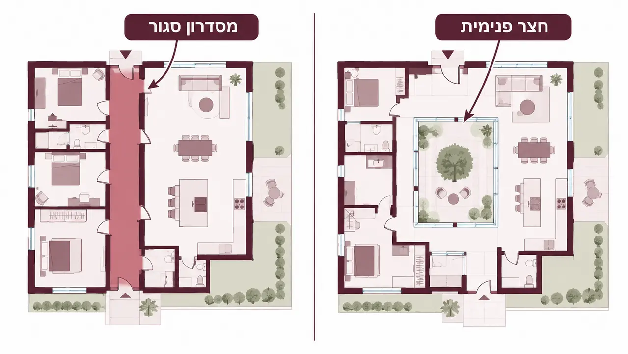 למה מסדרונות ארוכים פוגעים בתכנון קרקעי?